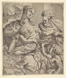 Holy Family, 17th century