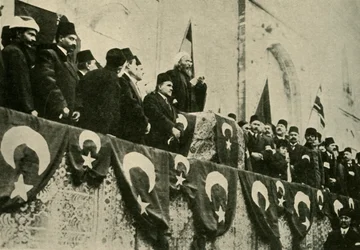 Holy War is Pronounced at the Fatih Mosque, Constantinople