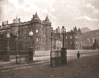 Holyroodhouse, Edinburgh, Scotland, 1894