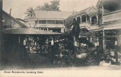 Hotel Mandeville, Looking East, Jamaica, c1913