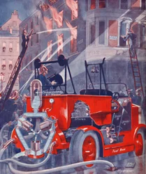 How The Fire Engine Puts Out The Fire