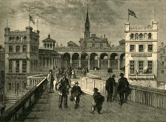 Hungerford Market from the Bridge