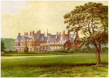 Hutton Hall, Yorkshire, Home of the Pease Family, c. 1880