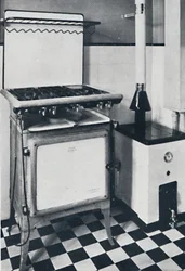 Ideal Boilers & Radiators Ltd. - In black and white or grey mottled, this gas boiler is vitreous enamelled