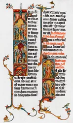 Illuminated Letters, Late 13th Century