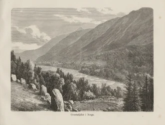 Illustration from the Book Nordiska Taflor by Unknown Author and Published by Albert Bonnier