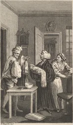 Illustration to Tristram Shandy, Volume 4