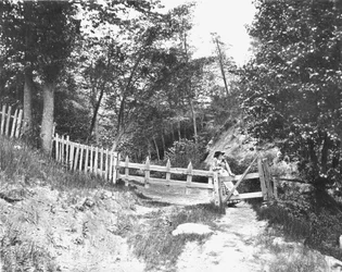 In the Berkshire Hills, Massachusetts, USA, c1900
