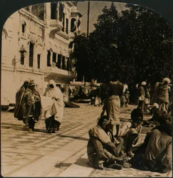 In the Courtyard of the Golden Temple, Amritsar, India