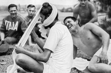 Indian Sikh Athlete, Berlin Olympics
