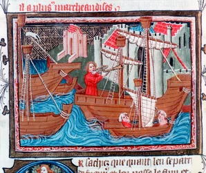 Indian sailing ships described by Marco Polo, 15th century