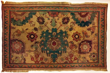 Indo-Persian rug, c1570