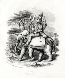 Indra, the Hindu God of Light