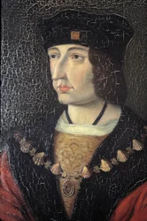 Indre & Loire No. 184 - Chateau de Loches - Portrait of Charles VIII