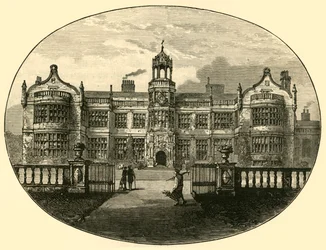 Ingestre Hall The Old Building, 1898