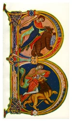 Initial B, Bible, Winchester