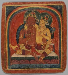 Initiation Card Tsakalis: Nirvana Vishkambhin, early 15th century