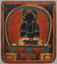 Initiation Card Tsakalis: Samanthabhadri Consort, early 15th century
