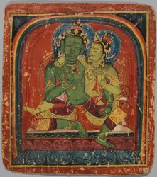 Initiation Card Tsakalis: Vajrapani, early 15th century