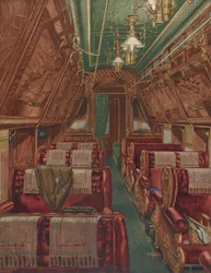 Interior of Pullman Coach