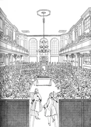 Interior of the House of Commons in 1742, 1905