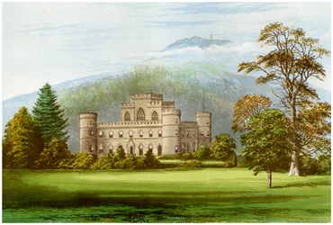 Inveraray Castle, Argyllshire, Scotland, home of the Duke of Argyll