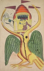 Jatayu Hinders Ravana