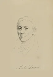 Jean-Baptiste Pierre Antoine de Monet, Chevalier de Lamarck, c1810