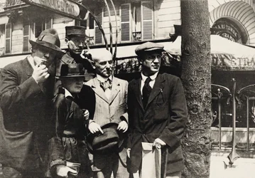Jean Cocteau, Manuel Ortiz de Zárate, Henri-Pierre Roché, Marie Vassilieff, Max, 1916