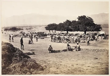 Jellallabad - Scenes in Camp