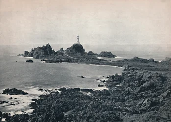Jersey - La Corbiere Rock and Lighthouse