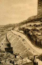 Jerusalem - Tomb of Absalom, c1918-c1939