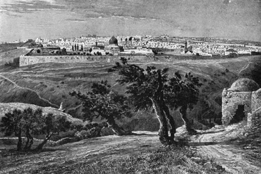 Jerusalem, from the Mount of Olives
