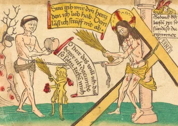 Jesus Attracting the Faithful to Heart, 1480-1490