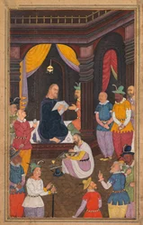 Jesus Being Portrayed by King Abgar