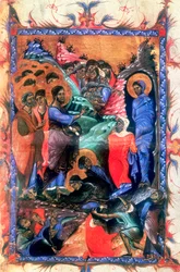 Jesus Raising Lazarus After Four Days, c. 1280