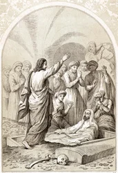 Jesus Raising Lazarus from the Tomb