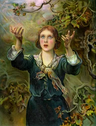 Joan of Arc, 15th Century French Patriot and Martyr, 1906