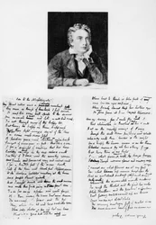 John Keats, English poet, and his Ode to a Nightingale