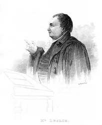 John Leslie, 1766-1832, Scottish natural philosopher and physicist, lecturing, 19th century
