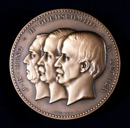 John Russell Hind, Hermann Goldschmidt and Robert Luther, Astronomers