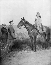 Joseph Joffre, Lord Kitchener and General Baratier, France, World War I