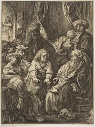 Joseph Telling His Dreams (reverse copy)