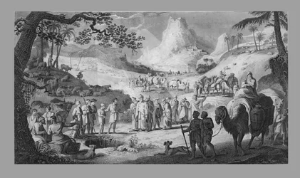 Joseph sold by his brethren, 1818