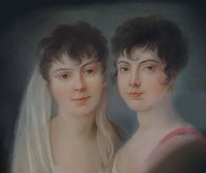 Josephine and Charlotte Brunsvik (detail)