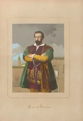 Juan de Padilla. From: Hombres y mujeres celebres de todos los tiempos by Juan Landa