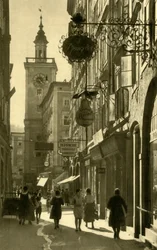 Judengasse, Salzburg, Austria, c1935