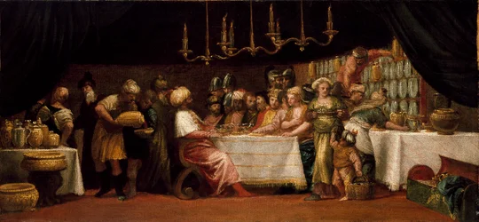 Judith Feasted by Holofernes, c. 16th century
