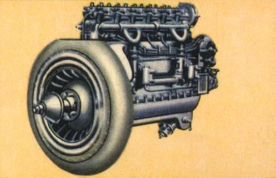 Junkers L 1, 80 horse power aeroplane engine, 1932