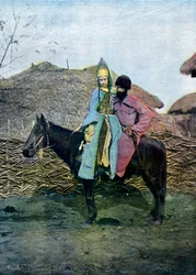 Kabardin Couple on a Journey, c1890